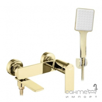 Змішувач для ванни з душовим гарнітуром Rea Storm REA-B9985 золото