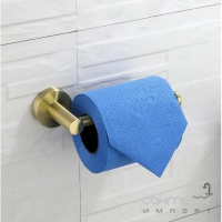 Тримач для туалетного паперу Rea Mist REA-80026 золото