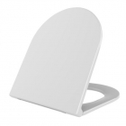 Сидіння для унітазу softclose slim Qtap Robin/Aries QT99HY2411W біле