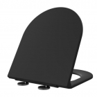 Сидіння для унітазу softclose slim Qtap Robin QT99HY2411MB матове чорне