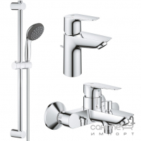 Набір змішувачів Grohe Quickfix Start Edge UA202501SQ хром