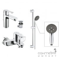 Набор смесителей Grohe Quickfix Get UA202701MQ хром