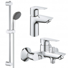 Набір змішувачів Grohe Quickfix Start Edge ColdStart UA202501SE хром