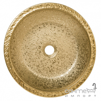 Кругла раковина на стільницю UpTrend Celia TR-T339 золото
