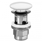Донний клапан з переливом Villeroy & Boch Universal 8L0334RW CeramicPlus білий