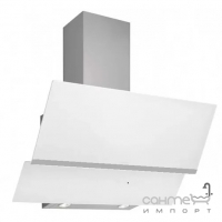 Наклонная кухонная вытяжка Fabiano Ventura 60 White белое стекло, 1000 м3/ч