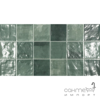 Настенная плитка под мозаику Ceramica Deseo Cool Green 600x316
