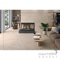 Керамограніт під камінь STN Ceramica Syrah Ivory Pul Rect 1200x600