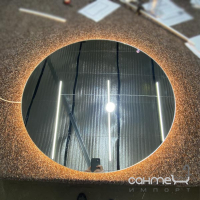 Круглое зеркало с фоновой LED-подсветкой Фортуна 500х500 FRT06-D50