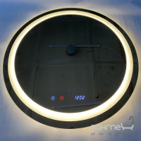 Круглое зеркало с фронтально-фоновой LED-подсветкой Фортуна 500х500 FRT08-D50
