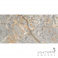 Настенная плитка под камень Ceramika Color Brera Grey Rett 600x300