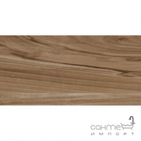 Настінна плитка під дерево Ceramika Color Emo Wood Brown Rett 600x300