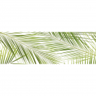 Настенная плитка декор Creamika Konskie Brennero Tropic Inserto Cream Rett 750x250 (пальмовые листья)