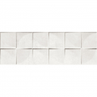 Настінна плитка під бетон Ceramika Konskie Saragossa White Quadra Rett 750x250
