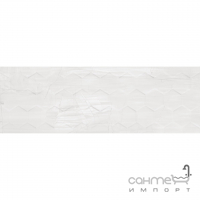 Настенная плитка под мрамор Ceramika Konskie Brennero White Hexagon Rett 750x250