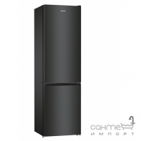 Отдельностоящий однокамерный холодильник Gorenje NRK 6202 EBXL4 черный