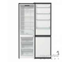 Отдельностоящий однокамерный холодильник Gorenje NRK 6202 EBXL4 черный