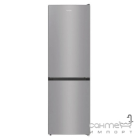 Окремий двокамерний холодильник Gorenje NRK 6191 ES4 (HZF3268SCD) нержавіюча сталь