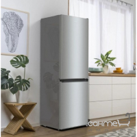 Окремий двокамерний холодильник Gorenje NRK 6191 ES4 (HZF3268SCD) нержавіюча сталь