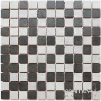 Керамическая мозаика под камень Kotto Ceramica СМ 3029 C2 graphite/gray 300х300х8 (25х25)
