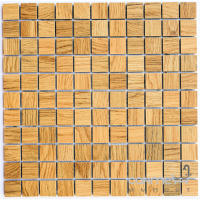 Керамическая мозаика под дерево Kotto Ceramica СМ 3034 C wood Honey 300х300х8 (25х25)