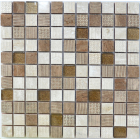 Керамическая мозаика Kotto Ceramica СМ 3044 С3 Beige/Brown/Brown Gold 300х300х9 (25х25)