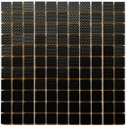 Керамическая мозаика моноколор Kotto Ceramica СМ 325014 С black 300x300х10 (25х25)