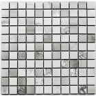 Керамічна мозаїка Kotto Ceramica СМ 3021 C3 impresion/gray/white 300х300х9 (25х25)