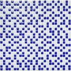 Стеклянная мозаика Kotto Ceramica GM 410006 C2 Cobalt d/White 300х300х4 (10х10)