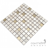 Керамічна мозаїка Kotto Ceramica СМ 3041 С2 Beige/Gold 300х300х9 (25х25)