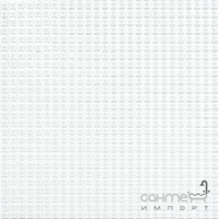 Стеклянная мозаика моноколор Kotto Ceramica GM 410050 C White 300х300х4 (10х10)