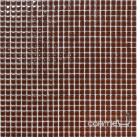 Скляна мозаїка моноколор Kotto Ceramica GM 410089 C Brown d 300х300х4 (10х10)