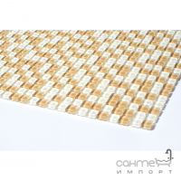 Скляна мозаїка Kotto Ceramica GM 410002 C2 Beige m 36/Beige w 300х300х4 (10х10)