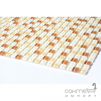 Скляна мозаїка Kotto Ceramica GM 410003 C2 Honey m/Honey w 300х300х4 (10х10)
