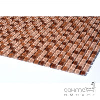 Скляна мозаїка Kotto Ceramica GM 410004 C3 Brown d/Brown m/Brown w 300х300х4 (10х10)