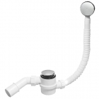 Сифон для ванны/высокого душевого поддона McAlpine HC2600CLSC сатин