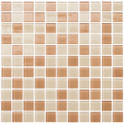 Скляна мозаїка Kotto Ceramica GM 4038 C2 Beige m/Beige w 300х300х4 (25х25)