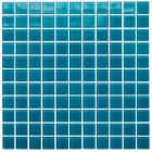 Стеклянная мозаика моноколор Kotto Ceramica GM 4047 C Cerulean m 300х300х4 (25х25)