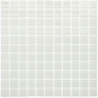 Стеклянная мозаика моноколор Kotto Ceramica GM 4050 C White 300х300х4 (25х25)