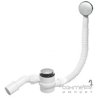 Сифон для ванны/высокого душевого поддона McAlpine HC2600CLSC сатин