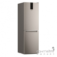 Двухкамерный холодильник с нижней морозильной камерой Whirpool W7X 81O OX 0 нержавеющая сталь