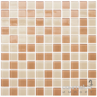 Скляна мозаїка Kotto Ceramica GM 4038 C2 Beige m/Beige w 300х300х4 (25х25)