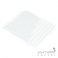 Скляна мозаїка моноколор Kotto Ceramica GM 4050 C White 300х300х4 (25х25)