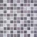 Стеклянная мозаика Kotto Ceramica GM 8009 C3 Grey Dark/Grey m/Grey w S5 300х300х8 (25х25)