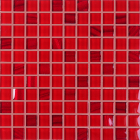 Скляна мозаїка Kotto Ceramica GM 8016 C2 Red Silver S6/Cherry/ 300х300х8 (25х25)