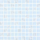 Стеклянная мозаика Kotto Ceramica GM 8019 C3 Pearl S4/Ceramik White/White 300х300х8 (25х25)