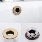 Декоративне кільце для переливу раковини Vito VT-B003BR бронза