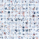Скляна мозаїка Kotto Ceramica GMP 0425030 С print 35 300x300х4 (25х25) (тераццо)