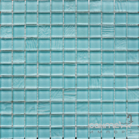 Стеклянная мозаика моноколор Kotto Ceramica GM 825021 C2 Azul d/S9 300х300х8 (25х25)