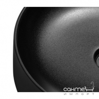 Кругла раковина на стільницю Granado Cati Black 436 чорна матова